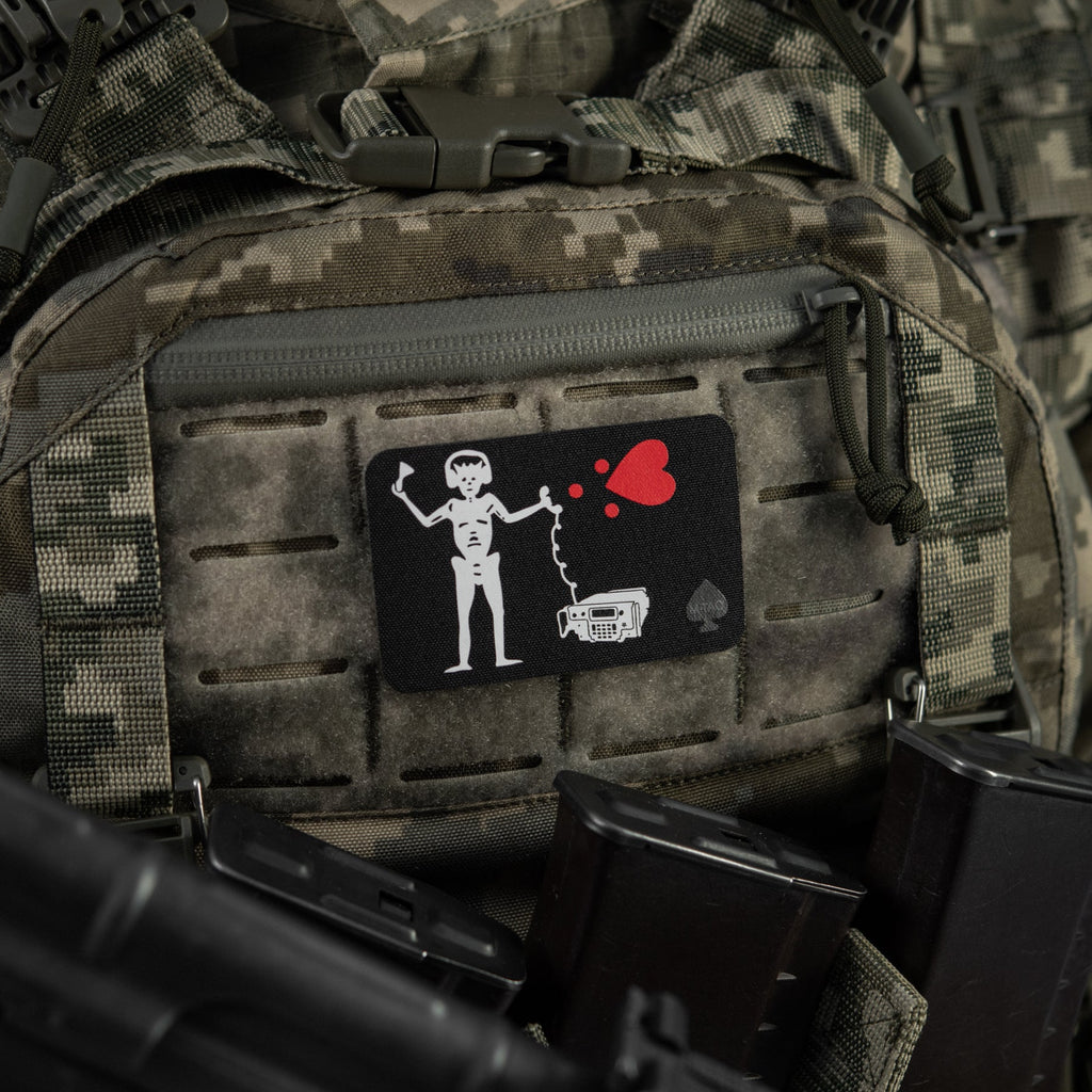 M-Tac Patch Flag Black Beard