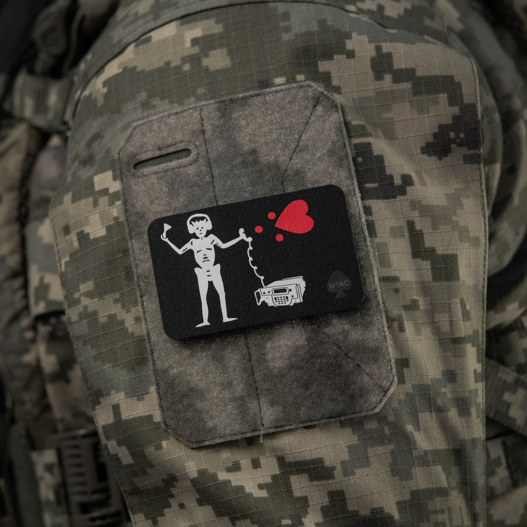 M-Tac Patch Flag Black Beard