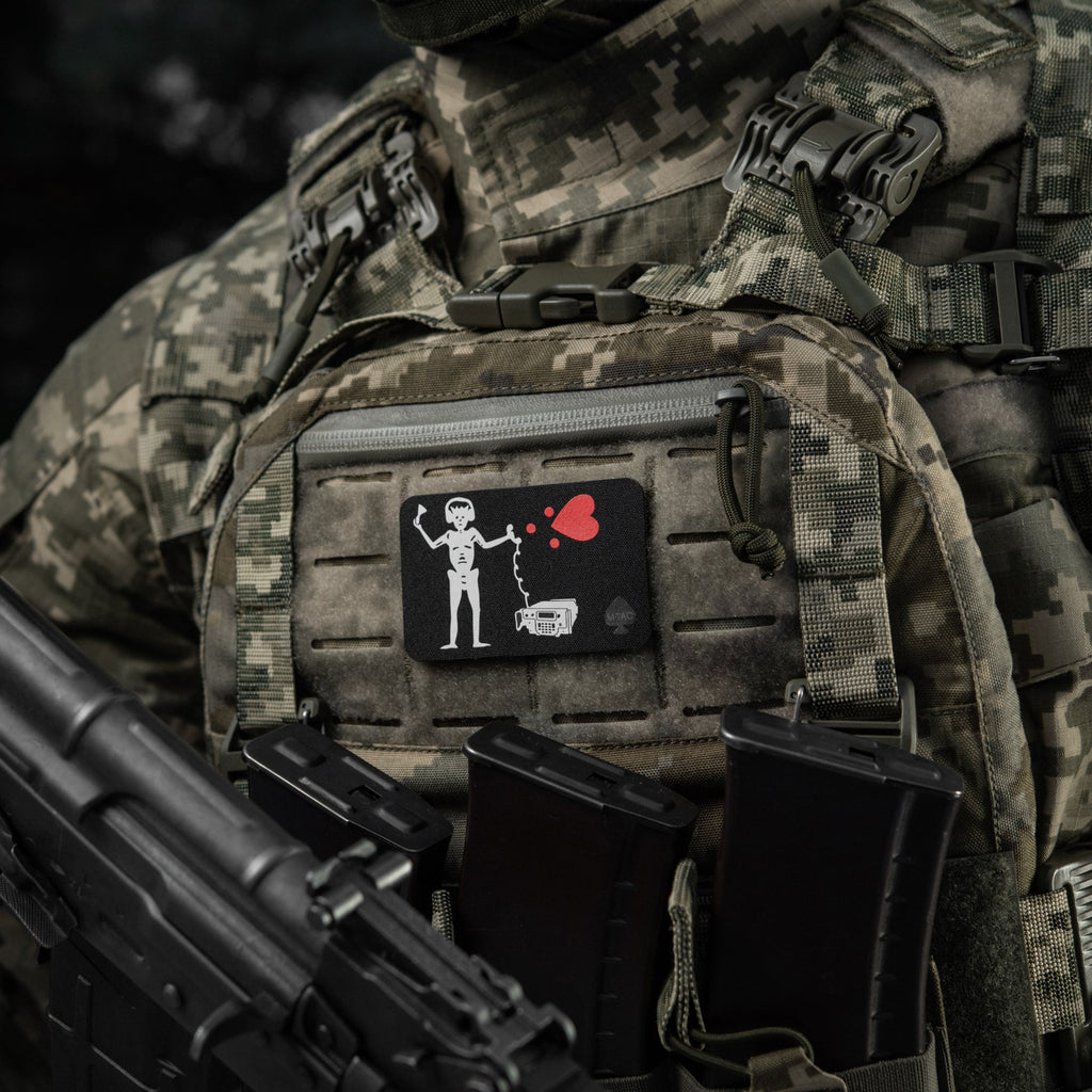 M-Tac Patch Flag Black Beard
