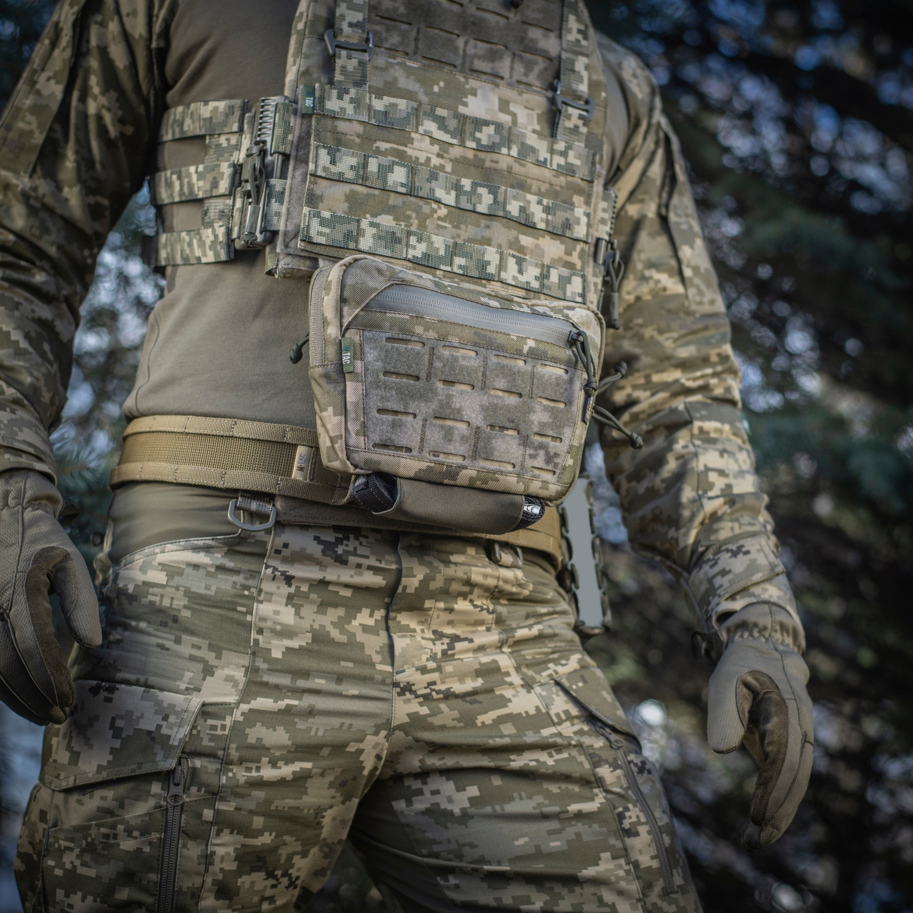 M-Tac Plate Carrier Lower Accessory Pouch Gen.II Large
