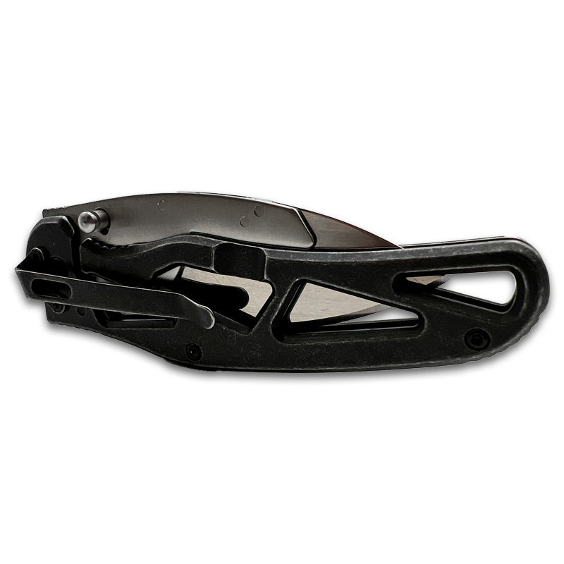 RAZORBACK Signature Folding Knife, 9 Interchangeable Blades