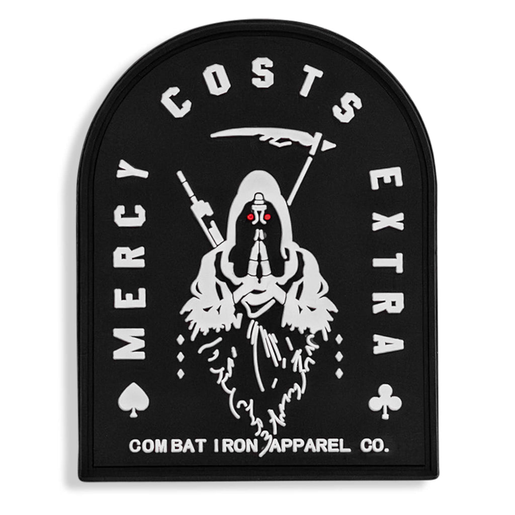Mercy Costs Extra PVC Velcro Patch