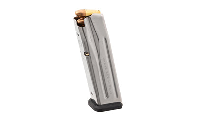 Magpul Industries Magazine |  AMAG 17 SG9 |  9MM |  17 Rounds |  For Sig P320 |  Stainless Steel Finish |  Silver