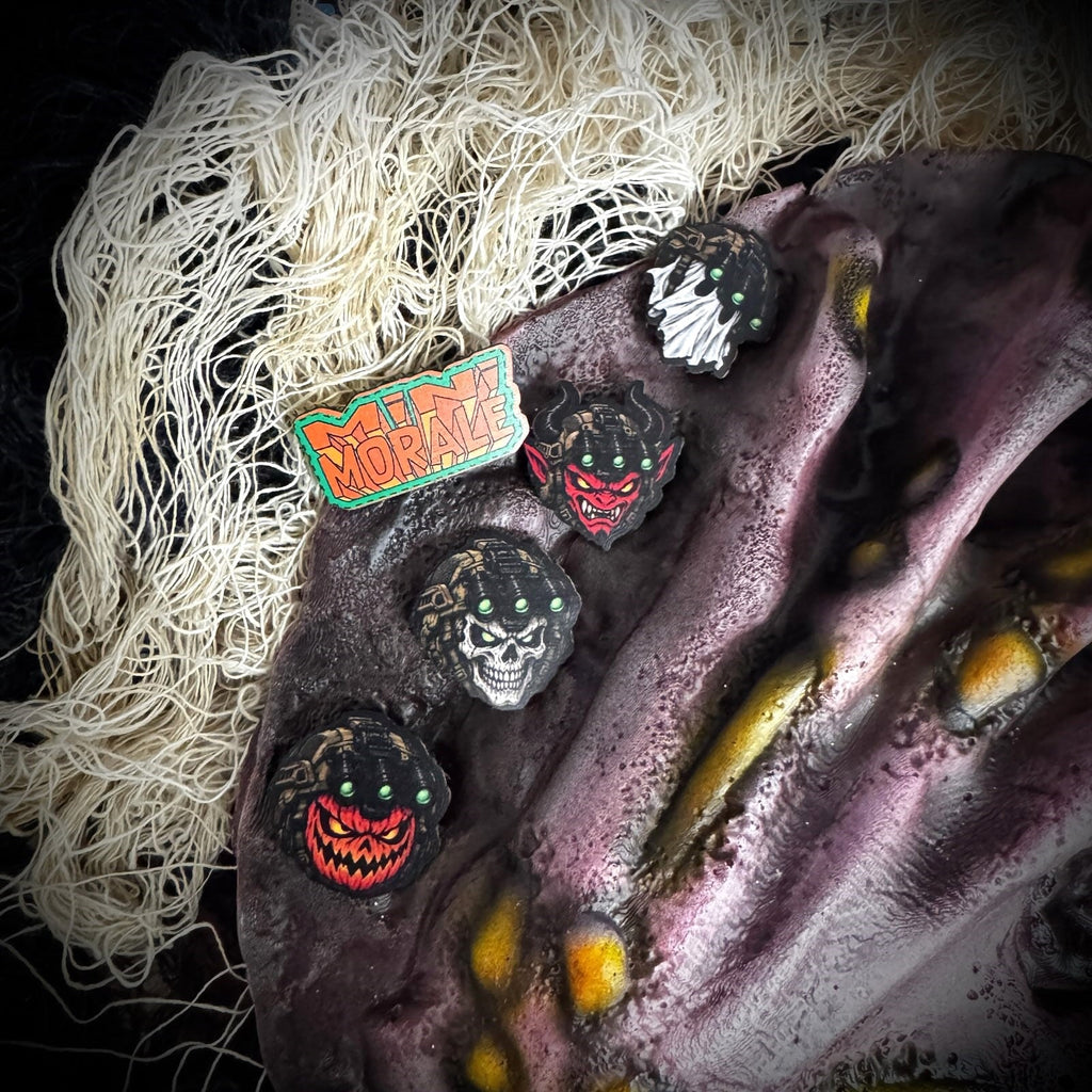 Mini Morale - Halloween Patch Pack 8