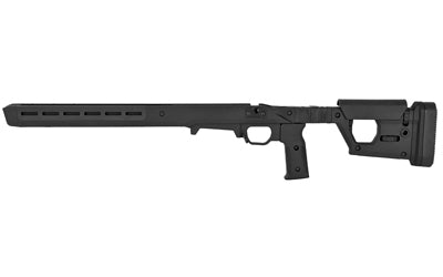Magpul Industries Pro 700L Chassis |  Fits Remington 700 Long Action |  Fits Most Long Action AICS Pattern Magazines |  Fully Adjustable/Ambidextrous |  Push Button Folding |  Billet Aluminum/Magpul Polymer Material |  Black