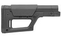Magpul Industries PRS Lite Stock |  Adjustable LOP (13.85-15.25" in .14" Increments) |  Adjustable Comb Height (Adjusts From Flush to +.8" in .1" Increments) |  Compatible With Carbine/SR25/A5 Receiver Extension Tubes |  Black