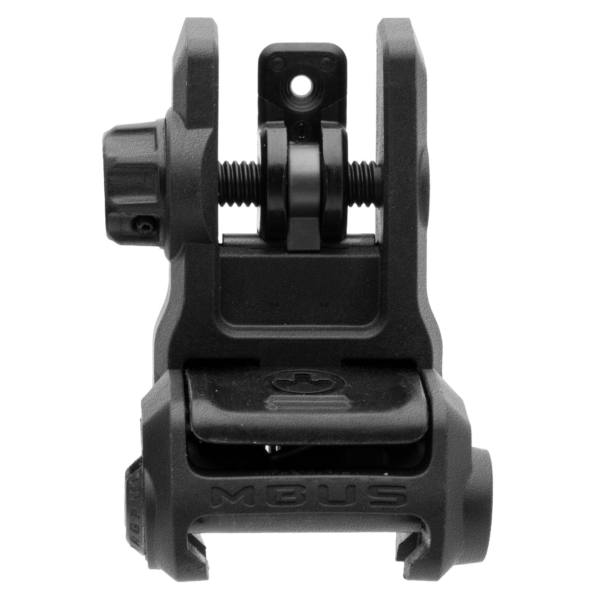 Magpul Industries MBUS 3 Back-Up Rear Sight |  Rapid-Select Rear Aperture System |  Ambidextrous Push-Button Deployment |  Fits Picatinny Rails |  Black