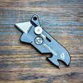 Stinger EDC Blade, Keychain Utility Knife - Matte Black