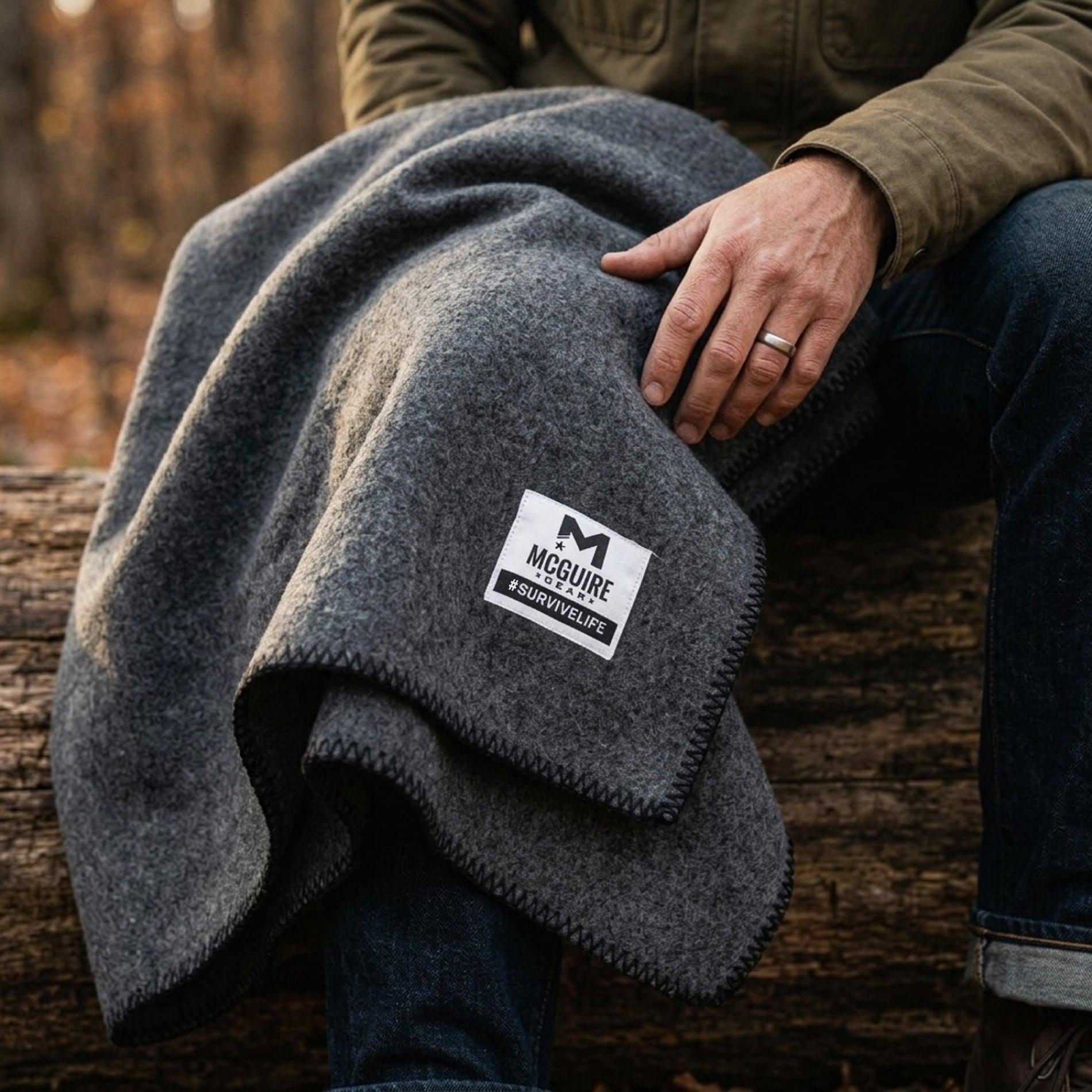 Camping Wool Blanket