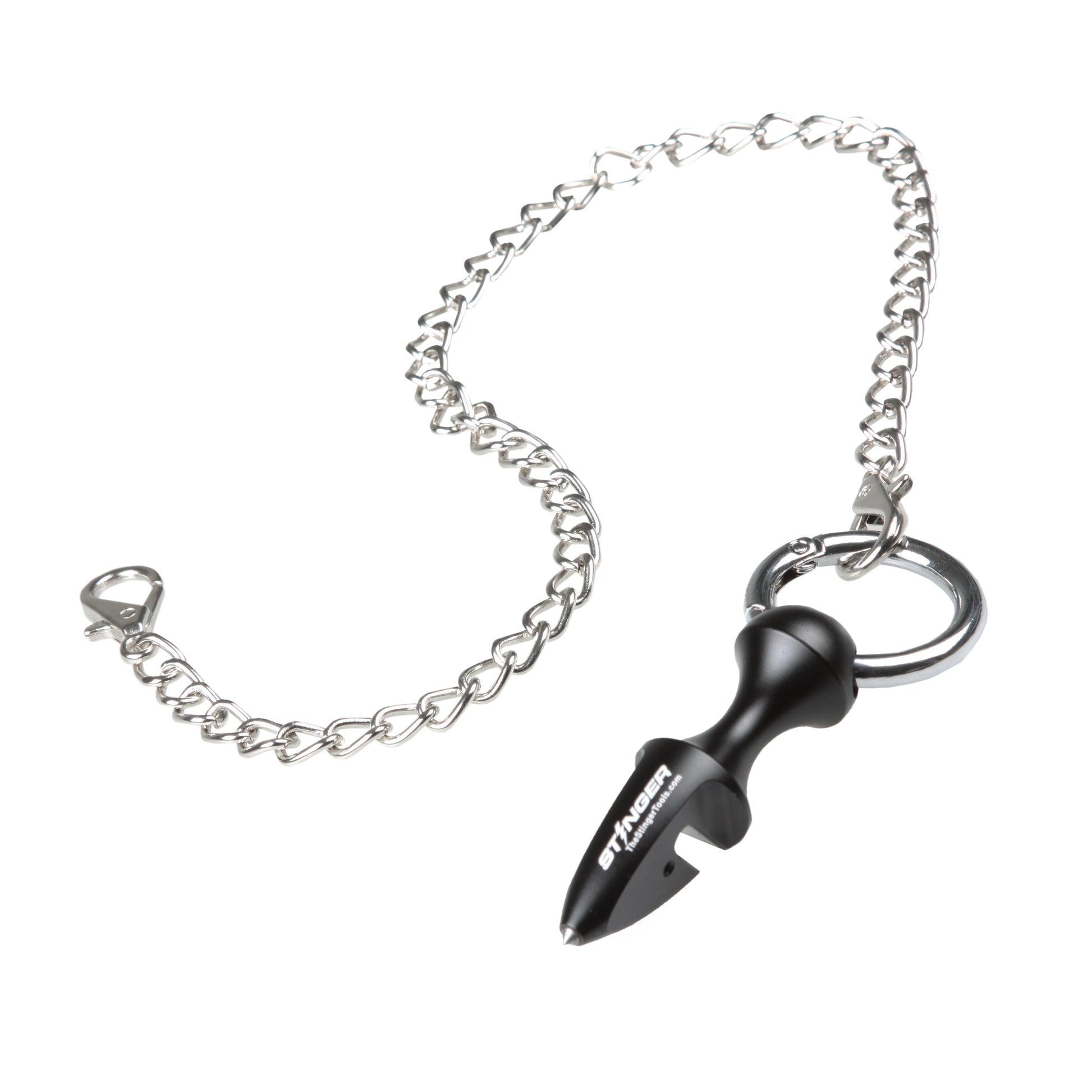 Stinger Self-Defense Keychain, Mini EDC Car Emergency Escape Tool, Seat Belt Cutter, Glass Breaker, Car Rearview Mirror Pendant Décor
