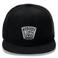 Nobody Is Coming To Save You Patch Flatbill Snapback Hat