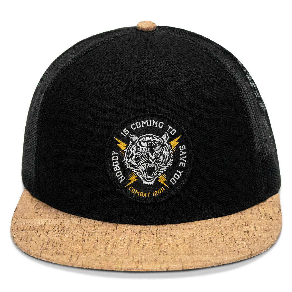 Nobody Is Coming To Save You FlatBill SnapBack Hat