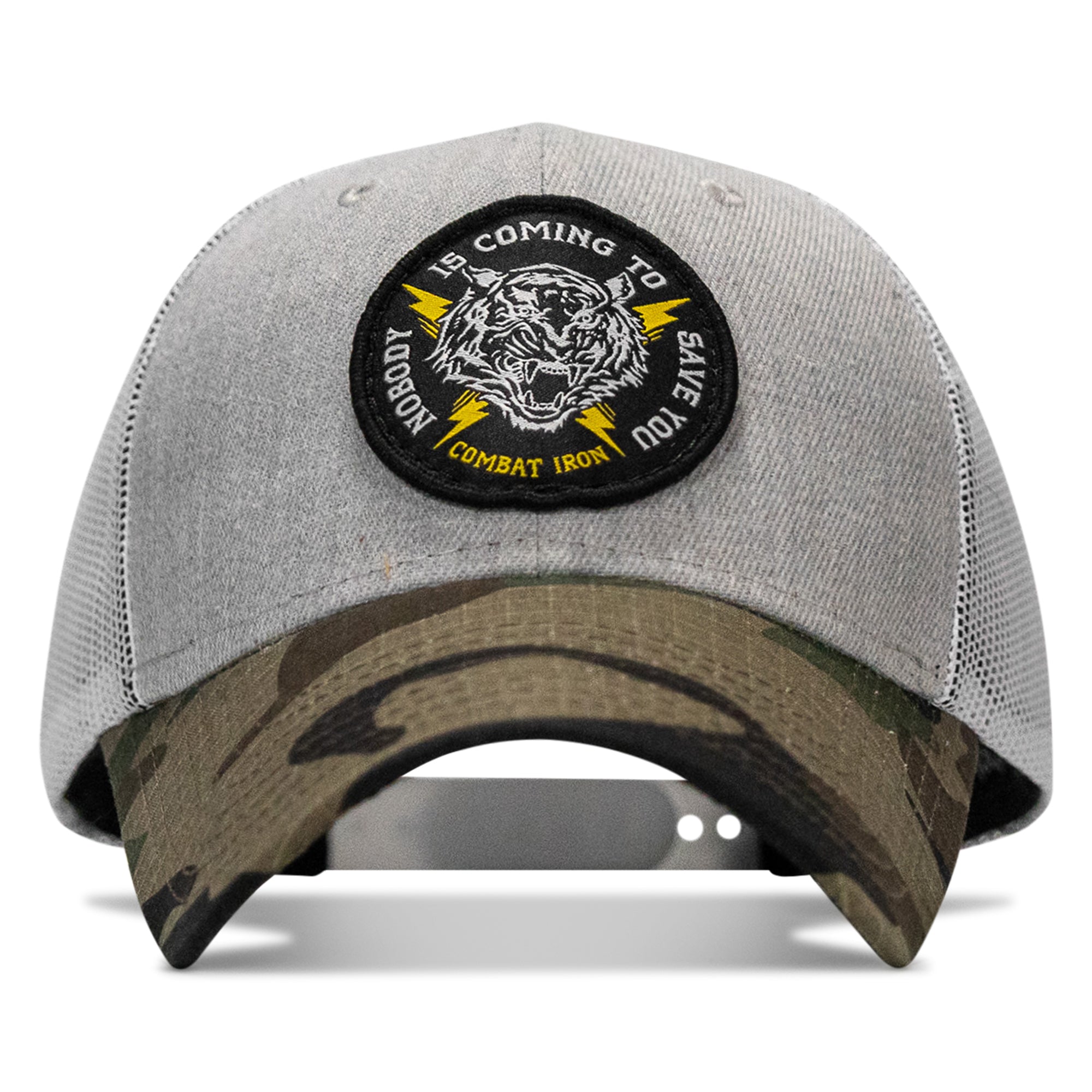 Nobody Is Coming To Save You Patch Original Ripstop Snapback Hat