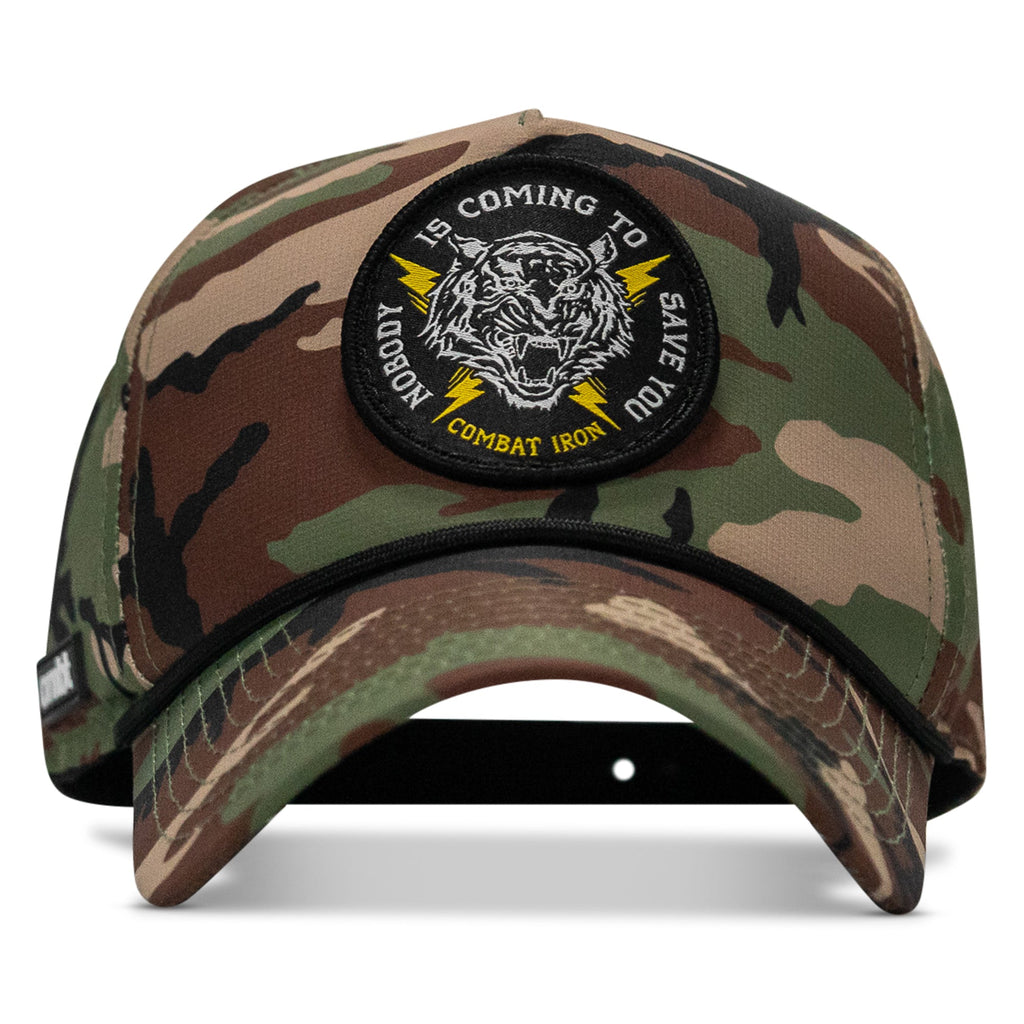 Nobody Is Coming To Save You Patch Waterproof Weekender Snapback