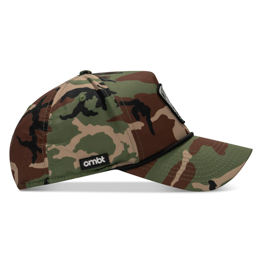 Nobody Is Coming To Save You Skull Patch Waterproof Weekender Snapback