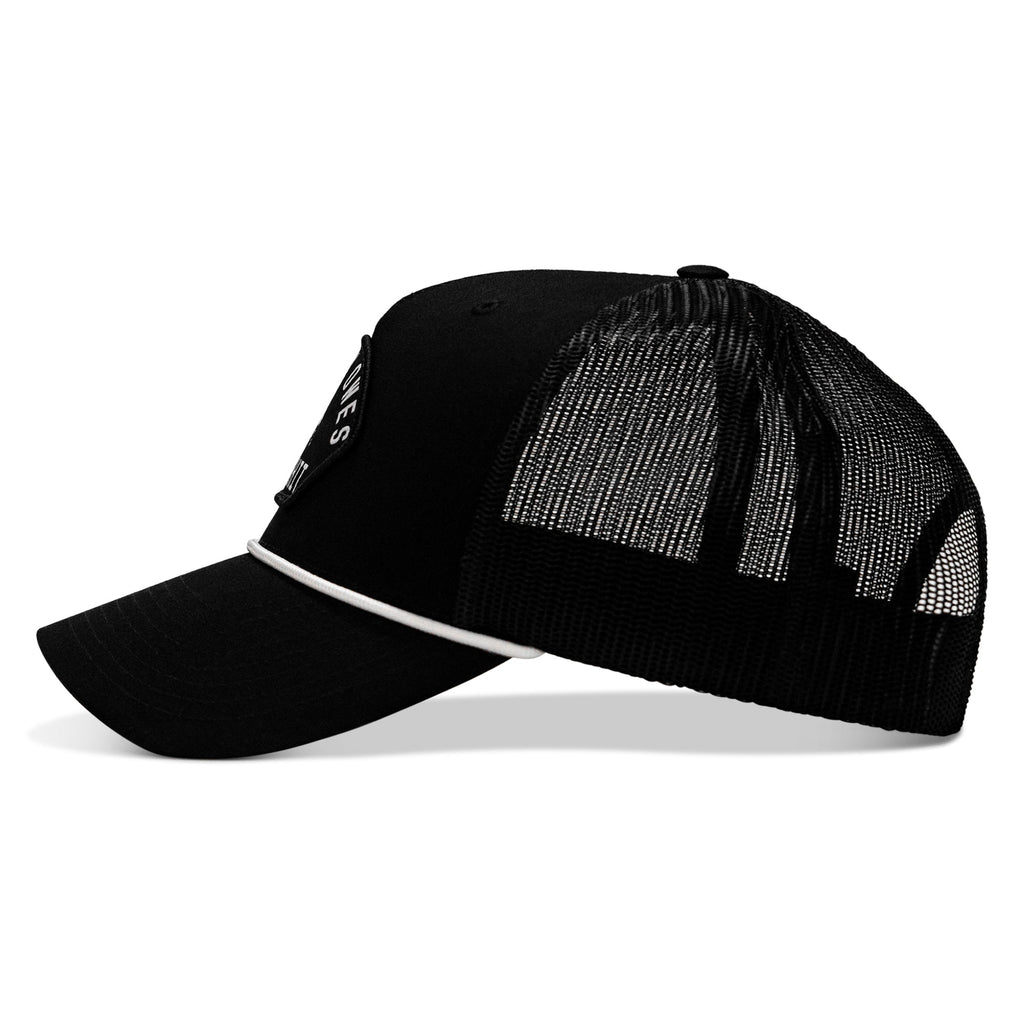 Nobody Owes You Shit Skull Arched Patch Rope Snapback