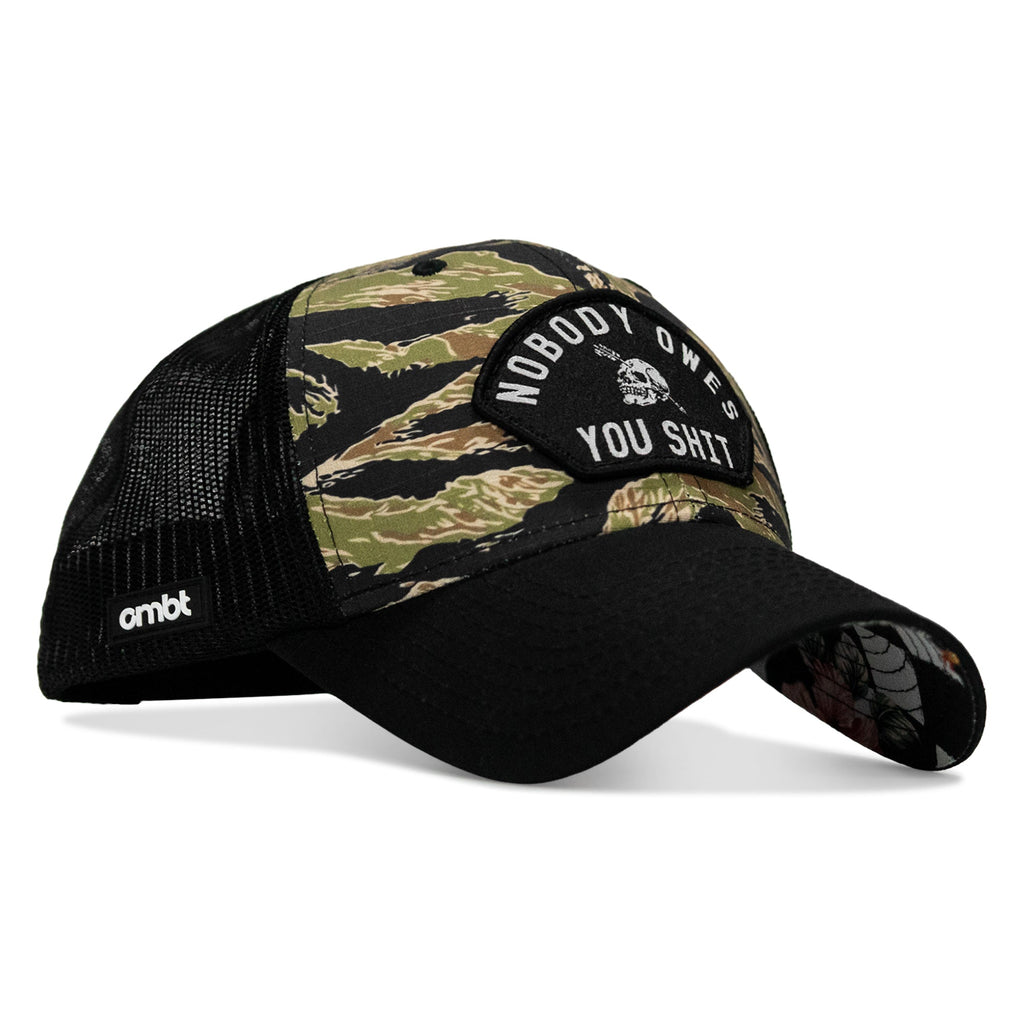 Nobody Owes You Shit Patch Original Ripstop Snapback Hat