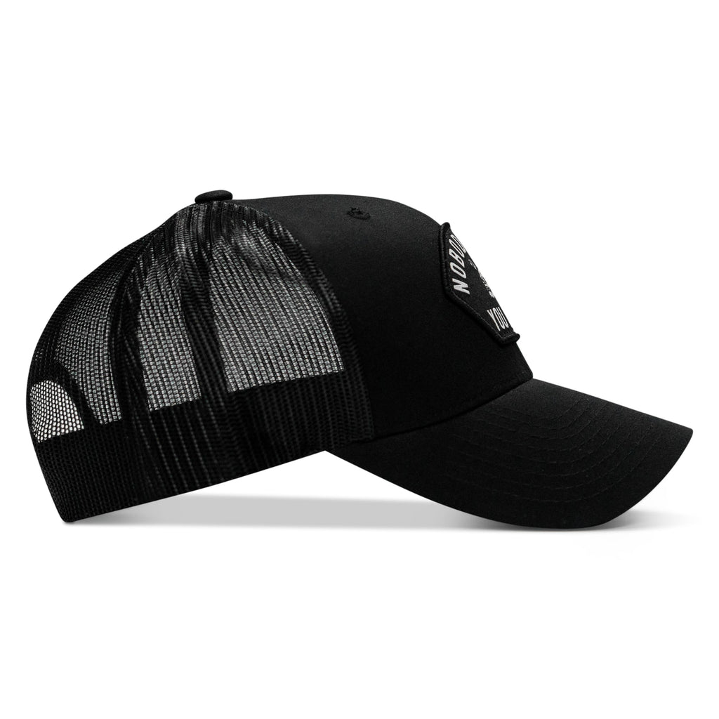 Nobody Owes You Shit Arched Skull Patch Snapback