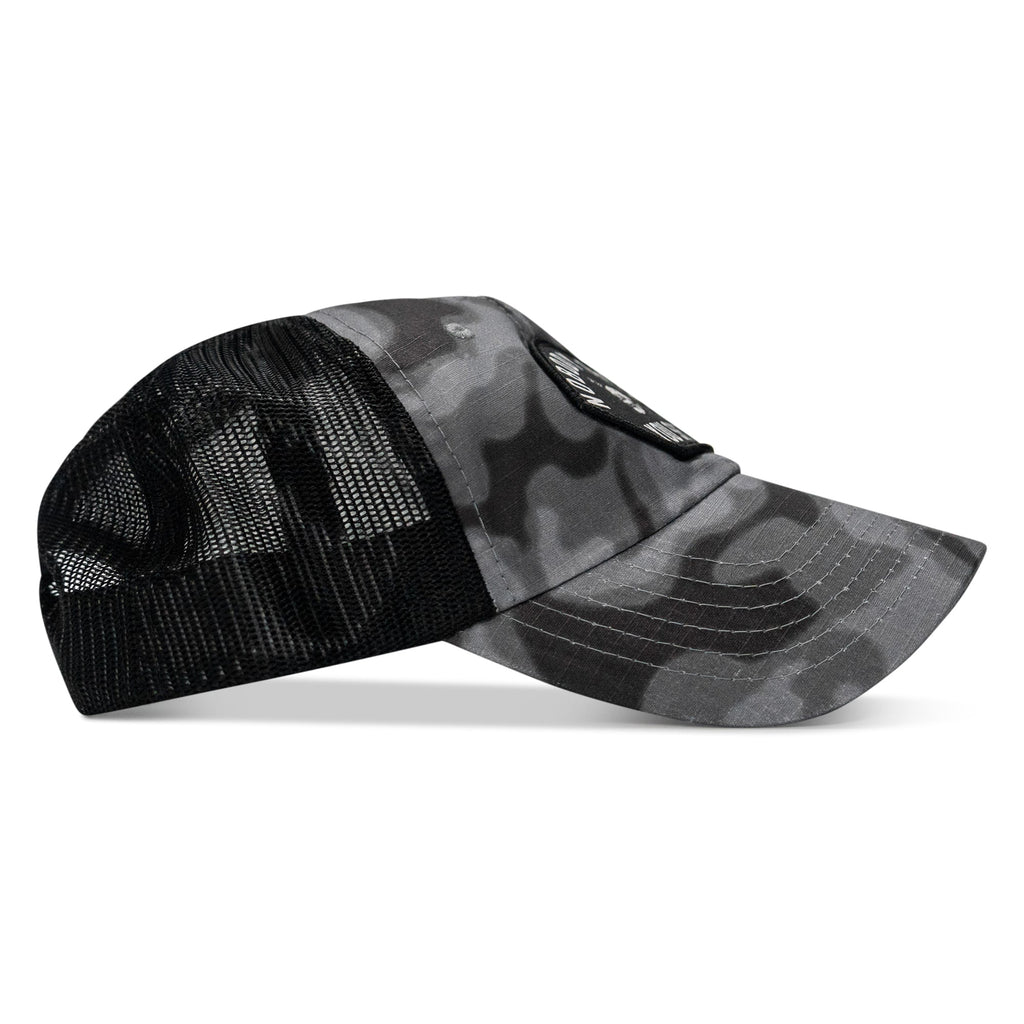 Nobody Owes You Shit Arched Patch Tactical Ripstop Mesh Snapback Hat