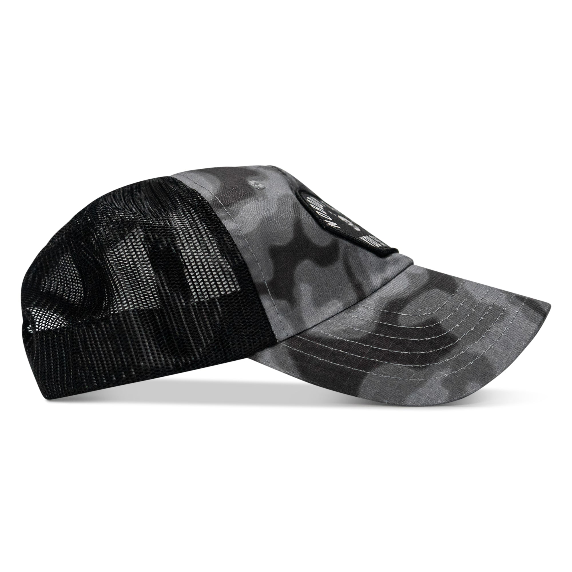 Nobody Owes You Shit Arched Patch Tactical Ripstop Mesh Snapback Hat