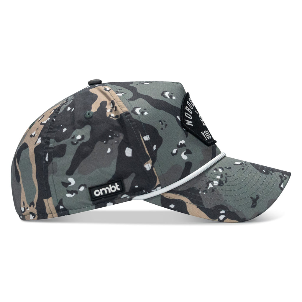 Nobody Owes You Shit Arched Patch Waterproof Weekender Snapback