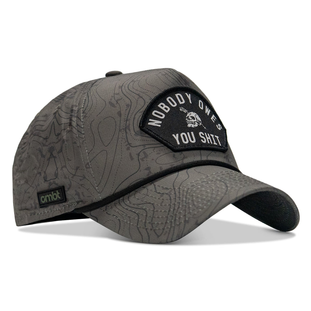 Nobody Owes You Shit Arched Patch Waterproof Weekender Snapback