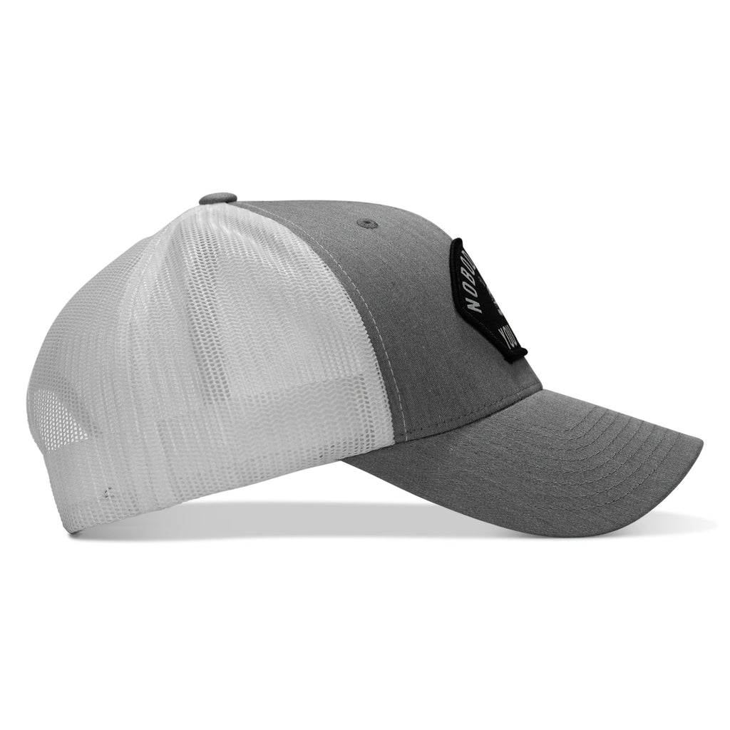 Nobody Owes You Shit Arched Skull Patch Snapback