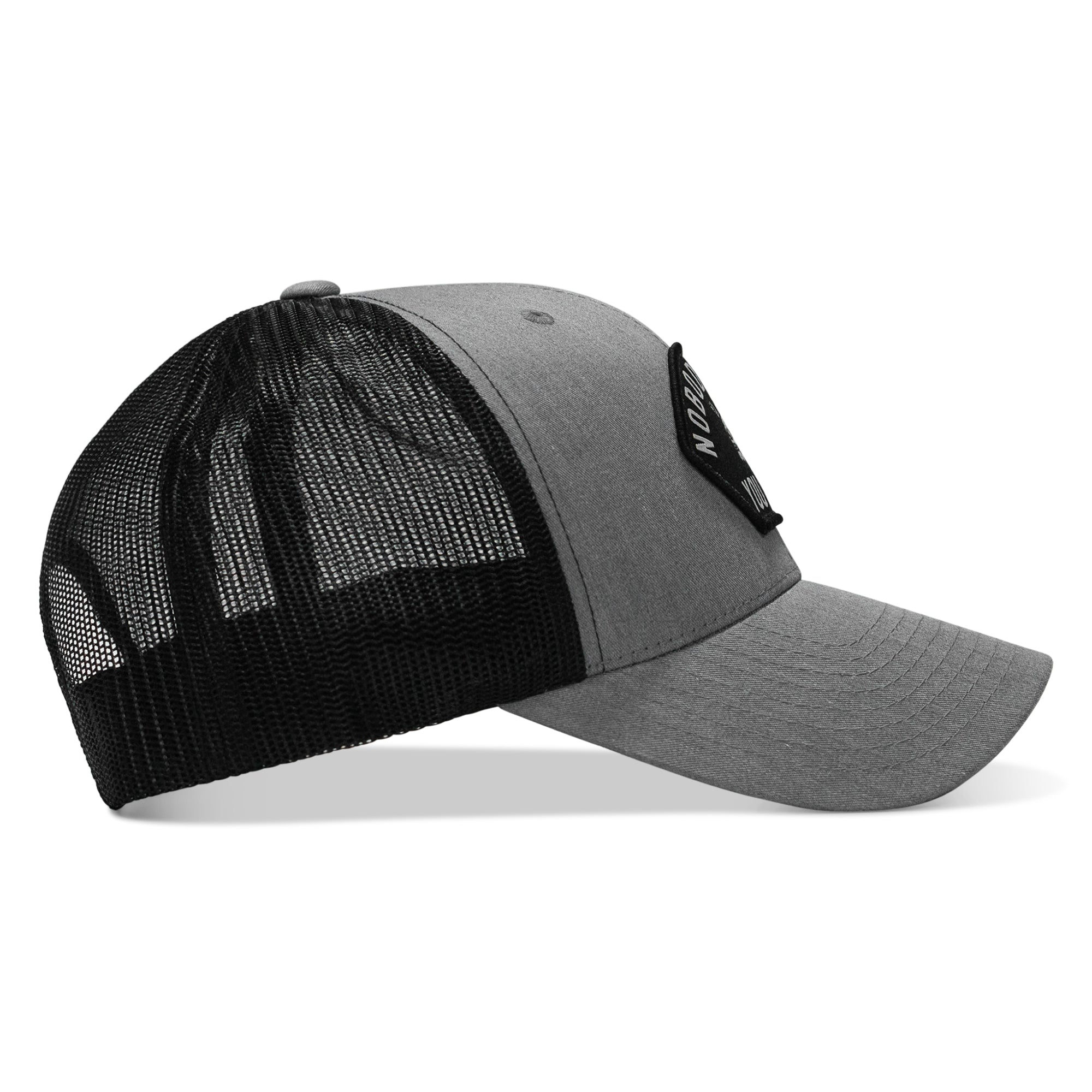 Nobody Owes You Shit Arched Skull Patch Snapback
