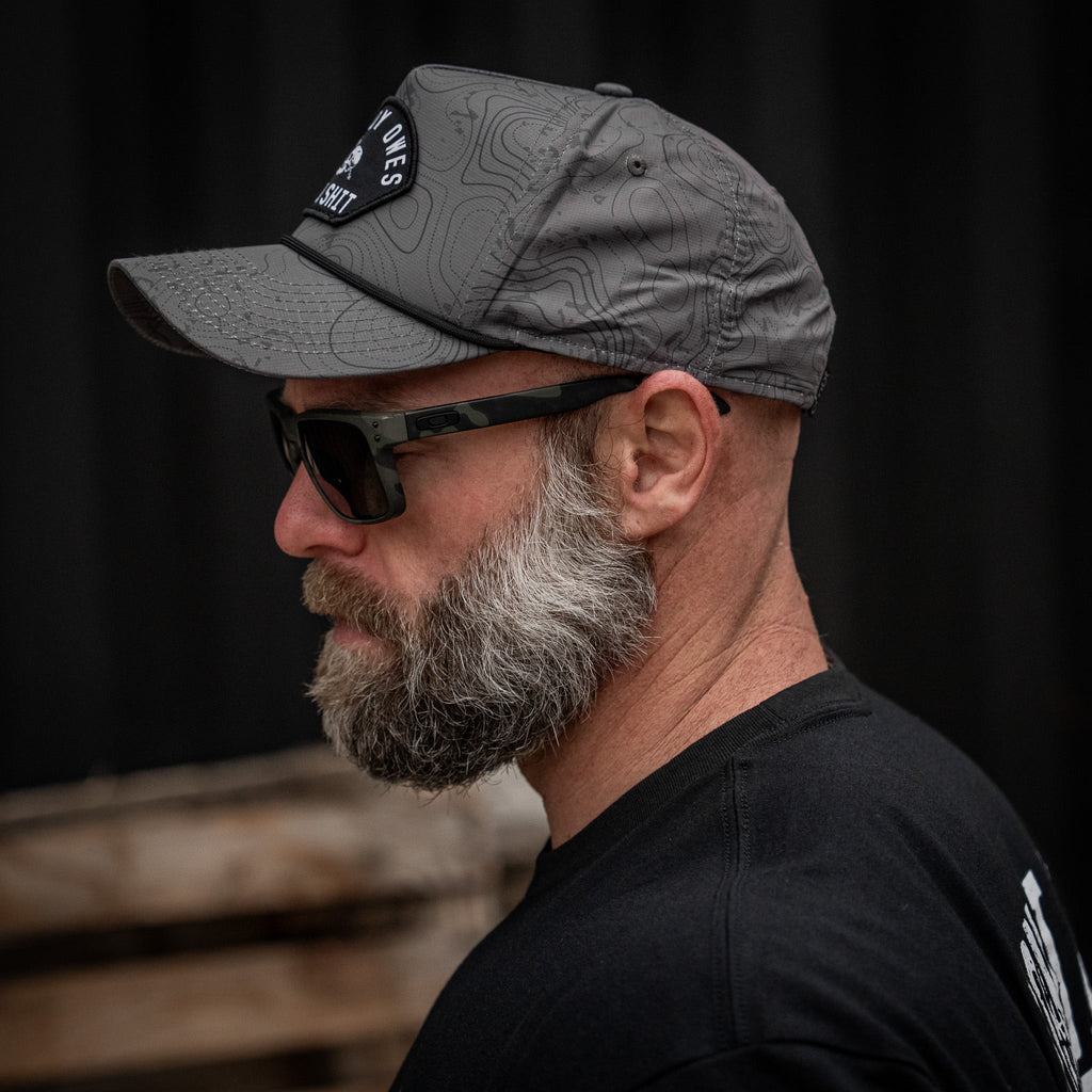 Nobody Owes You Shit Arched Patch Waterproof Weekender Snapback