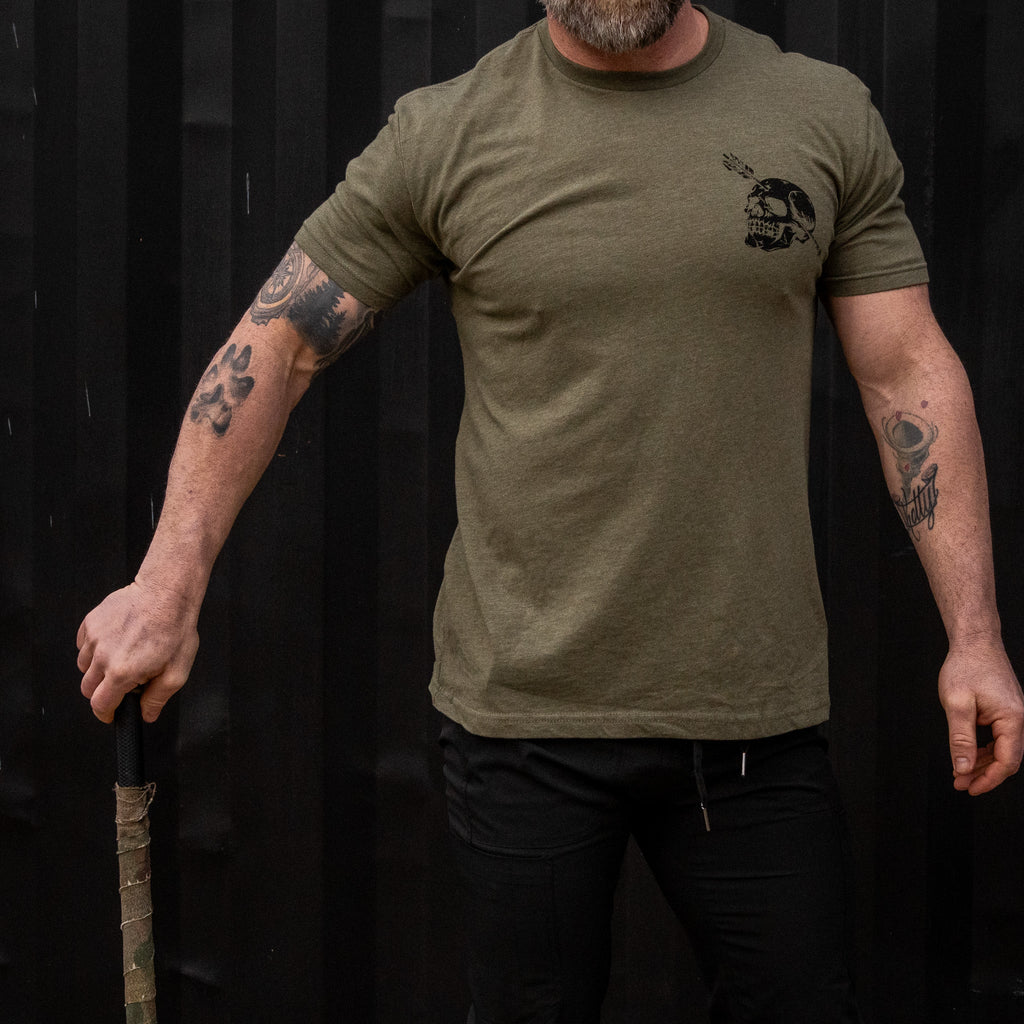 Nobody Owes You Shit Skull Men's T-Shirt
