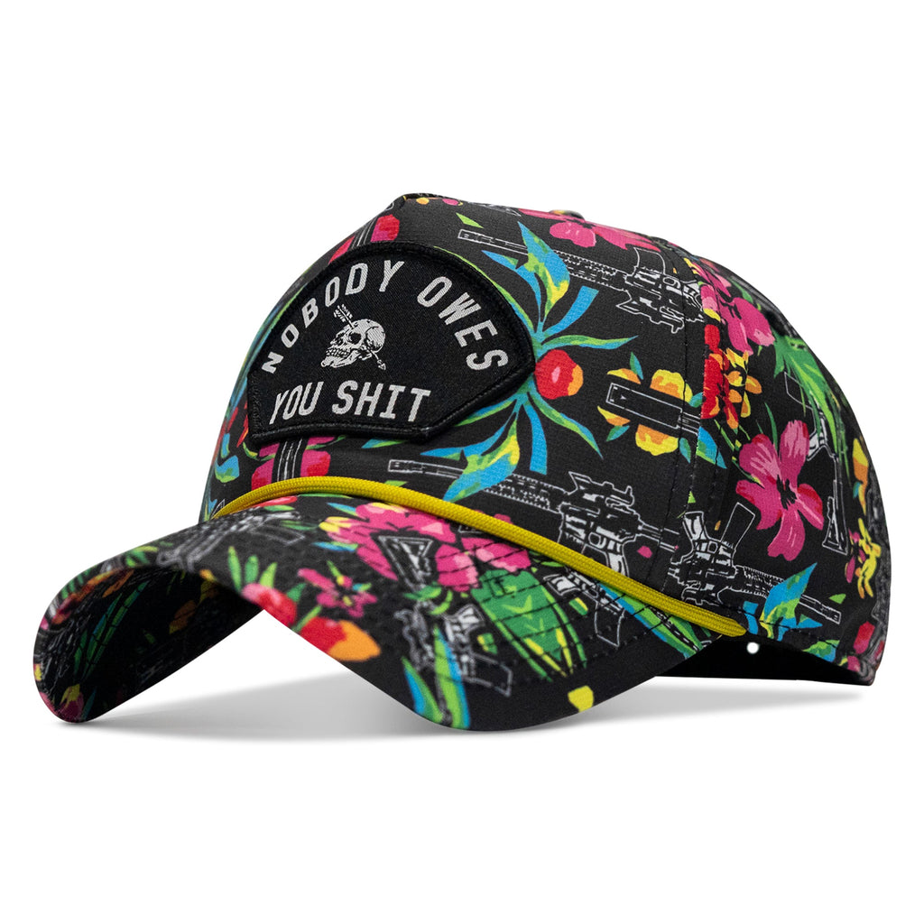 Nobody Owes You Shit Arched Patch Waterproof Weekender Snapback