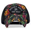 Nobody Owes You Shit Arched Patch Tactical Ripstop Mesh Snapback Hat