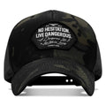 No Hesitation. Live Dangerous Patch Snapback Hat