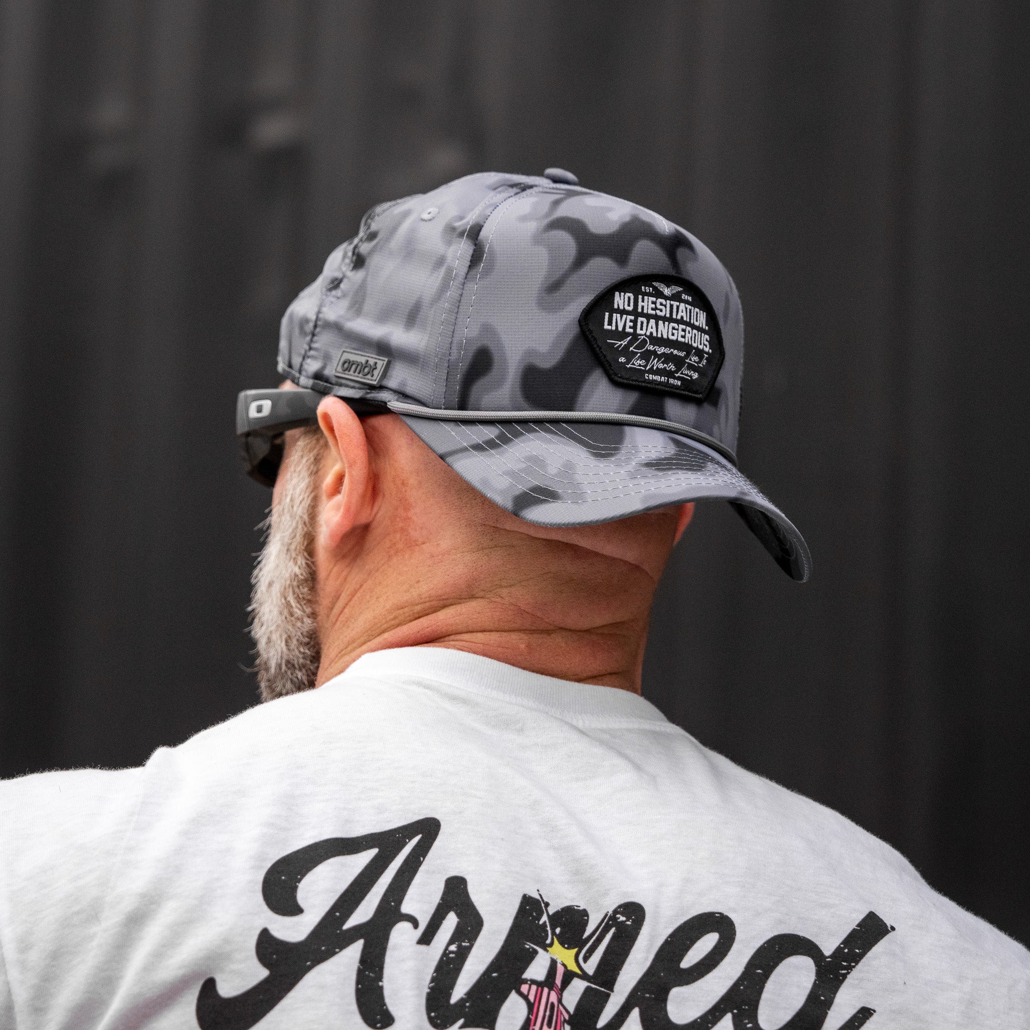 No Hesitation. Live Dangerous Patch Weekender Snapback