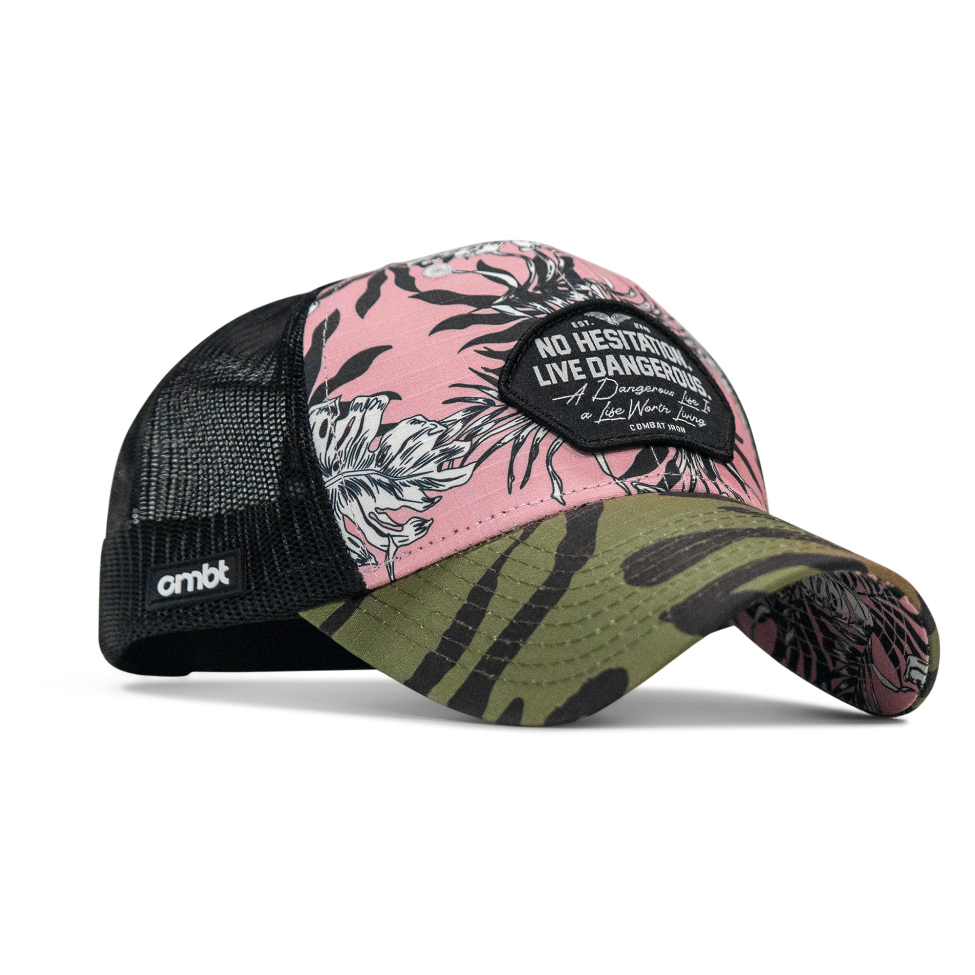 No Hesitation. Live Dangerous Patch Original Ripstop Snapback Hat