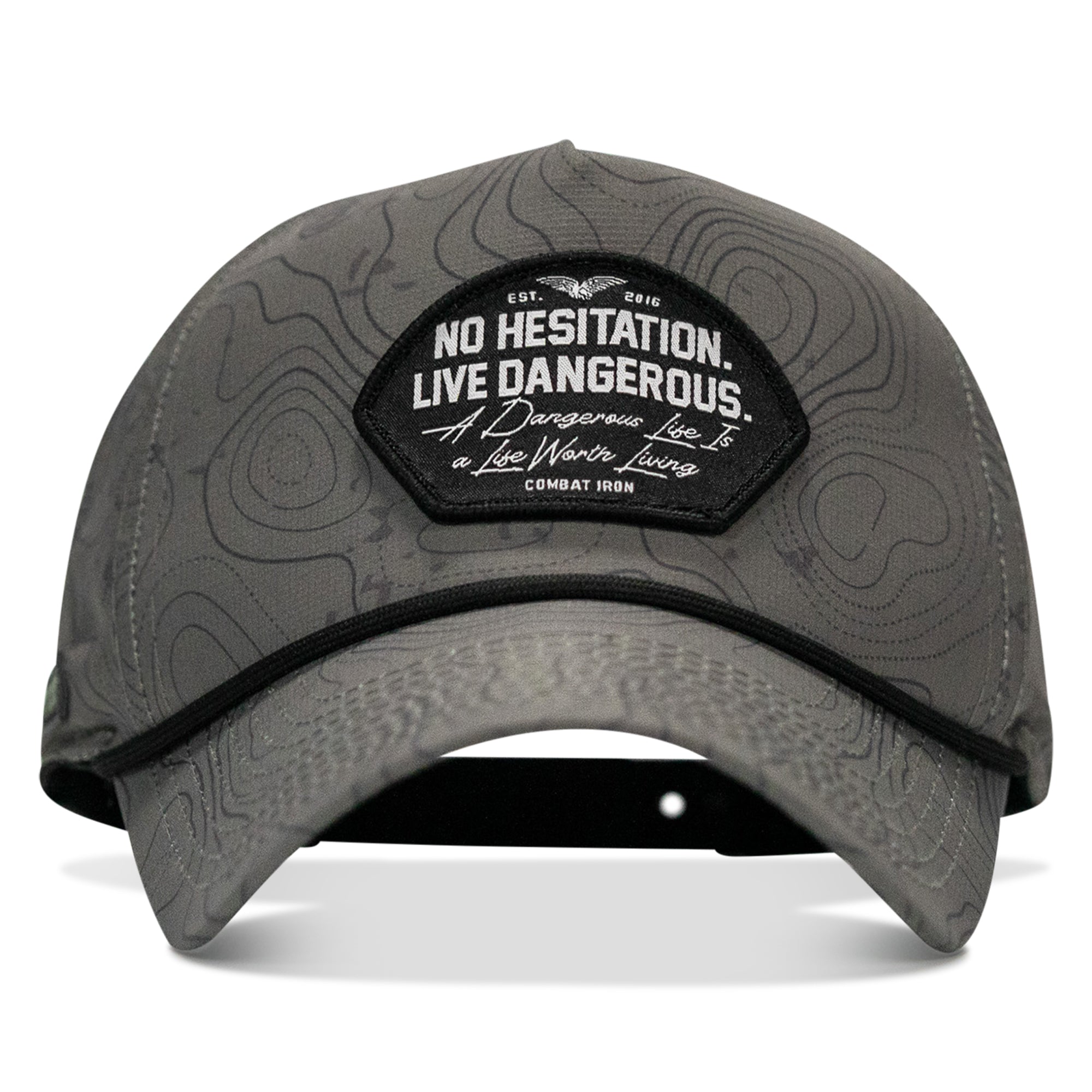 No Hesitation. Live Dangerous Patch Weekender Snapback