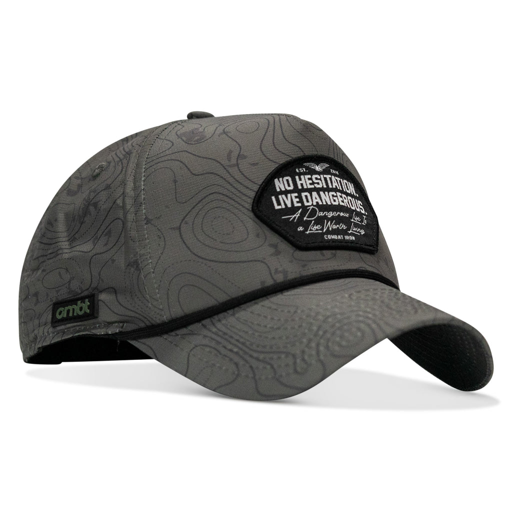 No Hesitation. Live Dangerous Patch Weekender Snapback