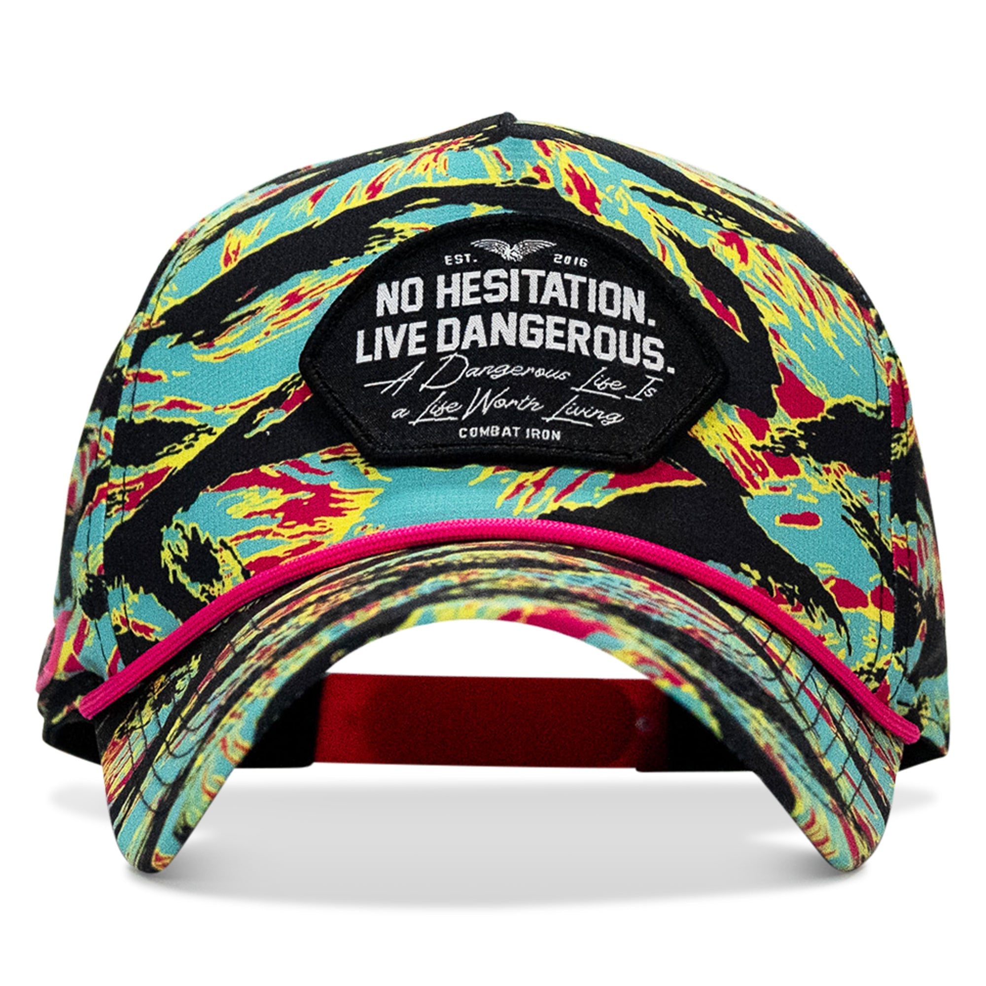 No Hesitation. Live Dangerous Patch Weekender Snapback