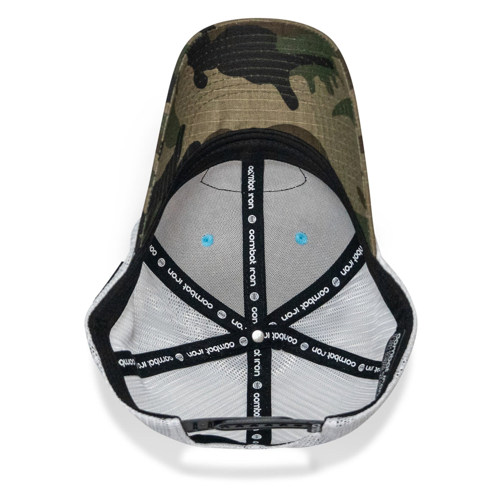 No Hesitation. Live Dangerous Patch Original Ripstop Snapback Hat