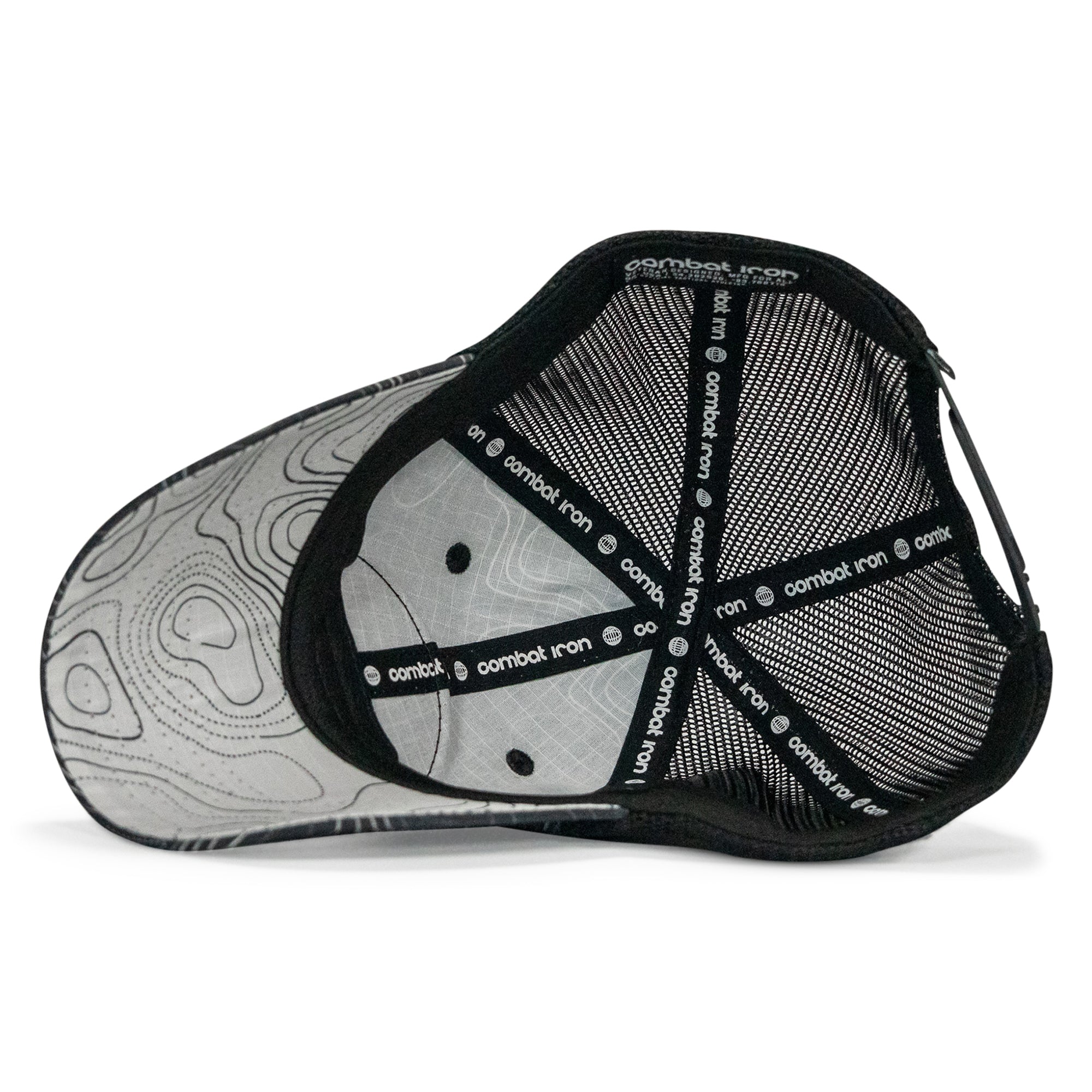 No Hesitation. Live Dangerous Patch Tactical Ripstop Mesh Snapback Hat