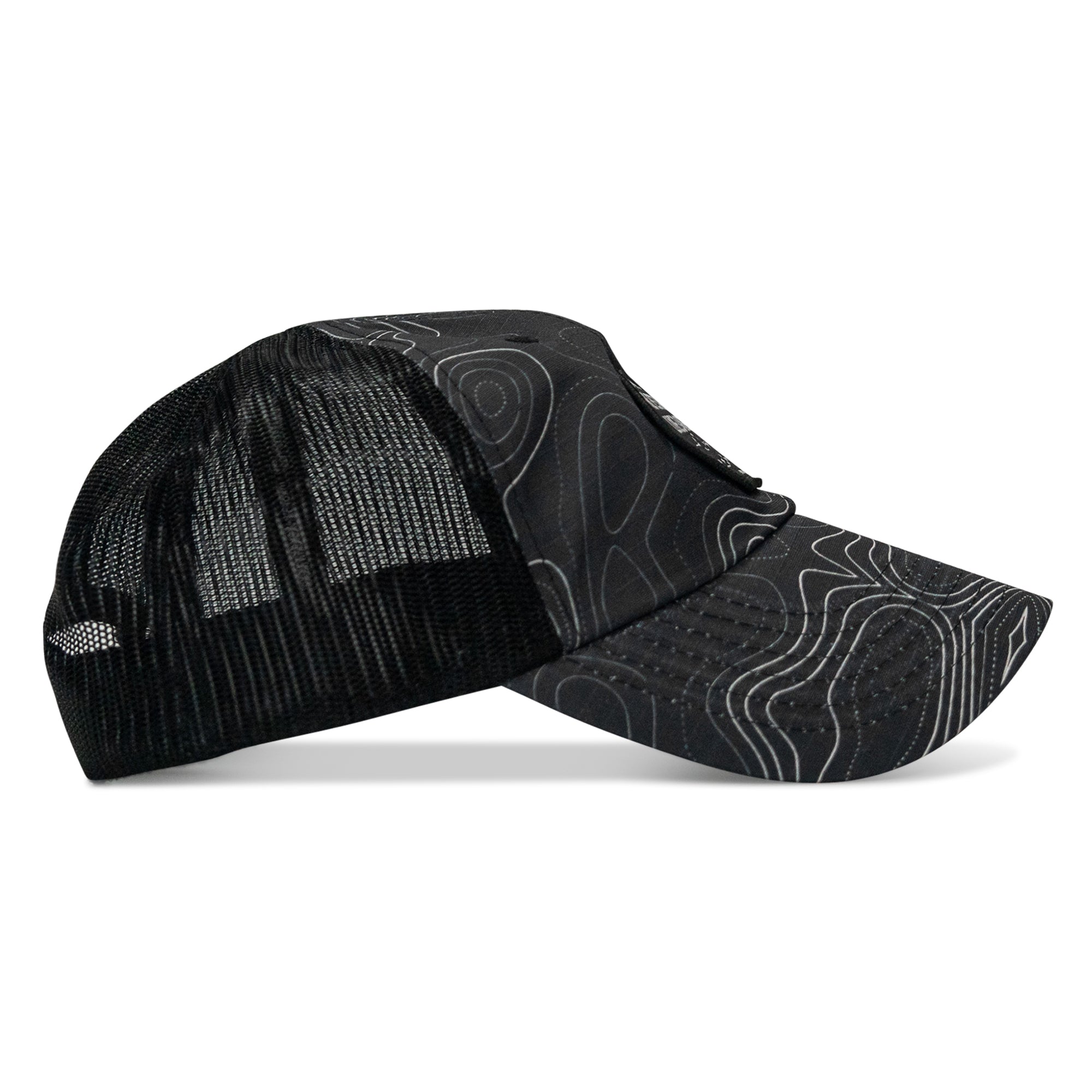 No Hesitation. Live Dangerous Patch Tactical Ripstop Mesh Snapback Hat