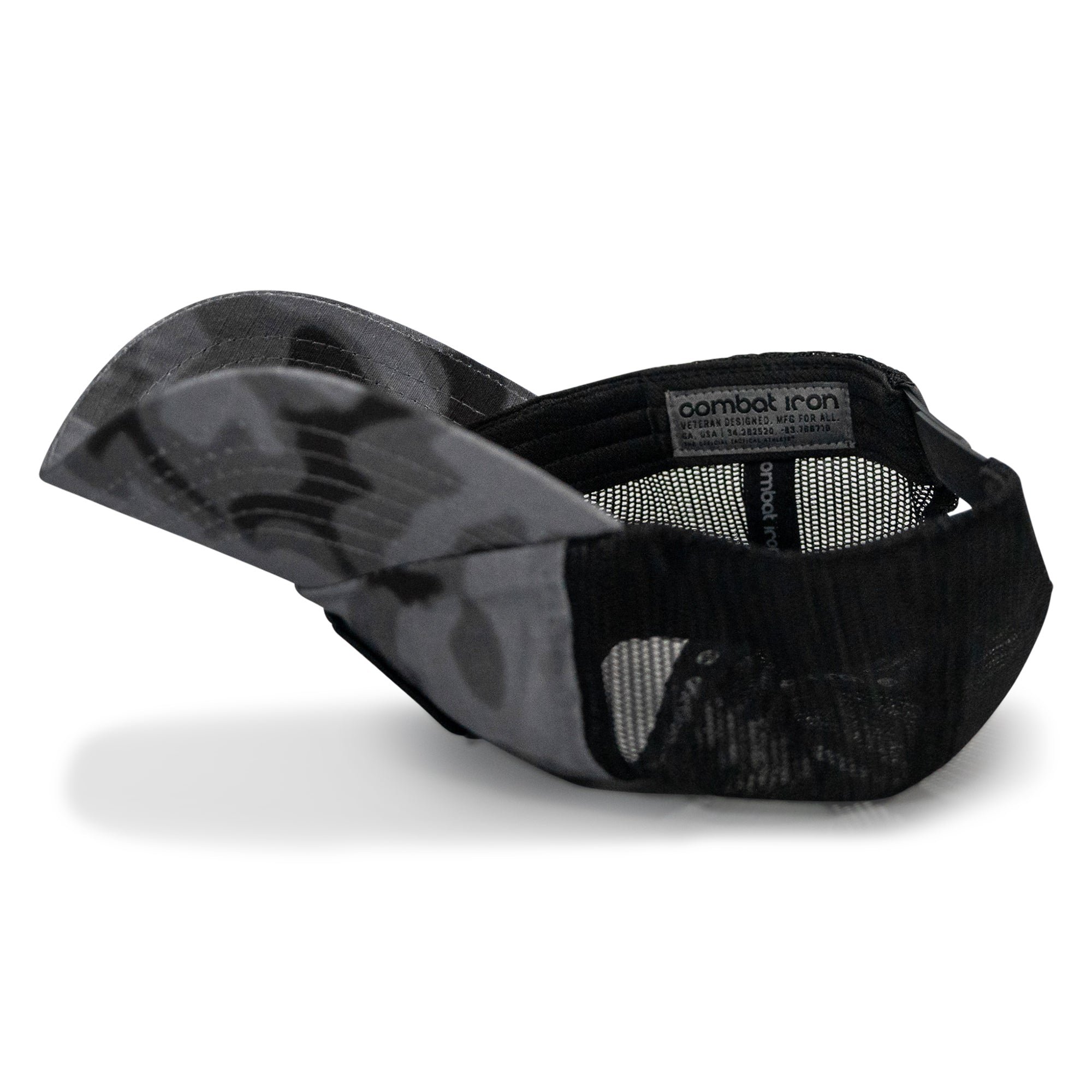 No Hesitation. Live Dangerous Patch Tactical Ripstop Mesh Snapback Hat