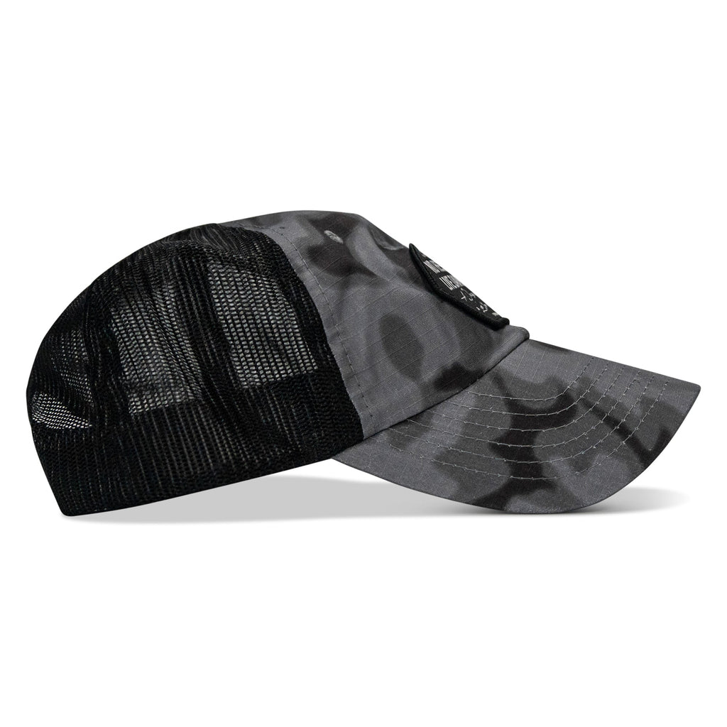 No Hesitation. Live Dangerous Patch Tactical Ripstop Mesh Snapback Hat