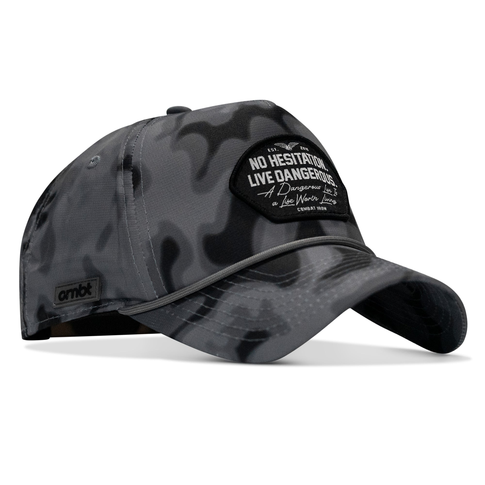 No Hesitation. Live Dangerous Patch Weekender Snapback