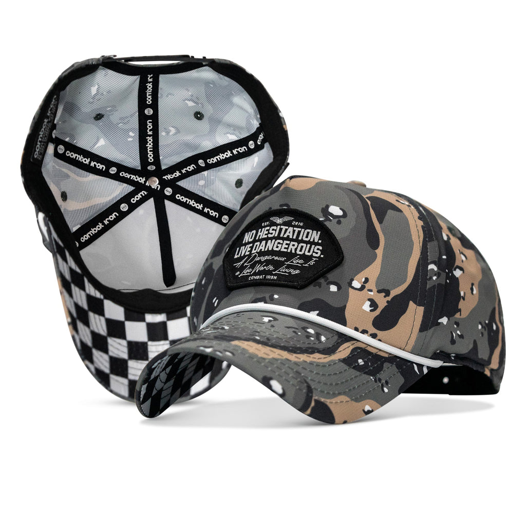 No Hesitation. Live Dangerous Patch Weekender Snapback