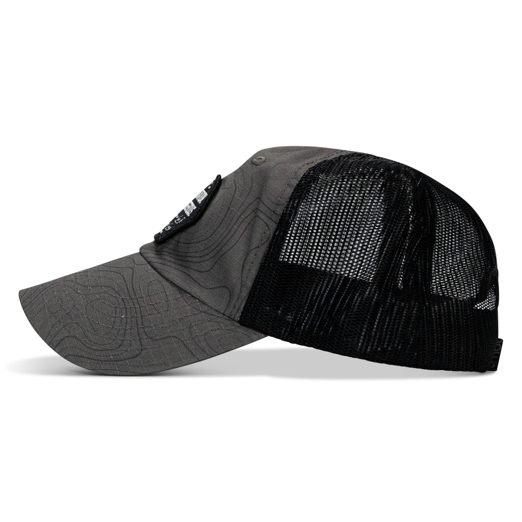 No Hesitation. Live Dangerous Patch Tactical Ripstop Mesh Snapback Hat