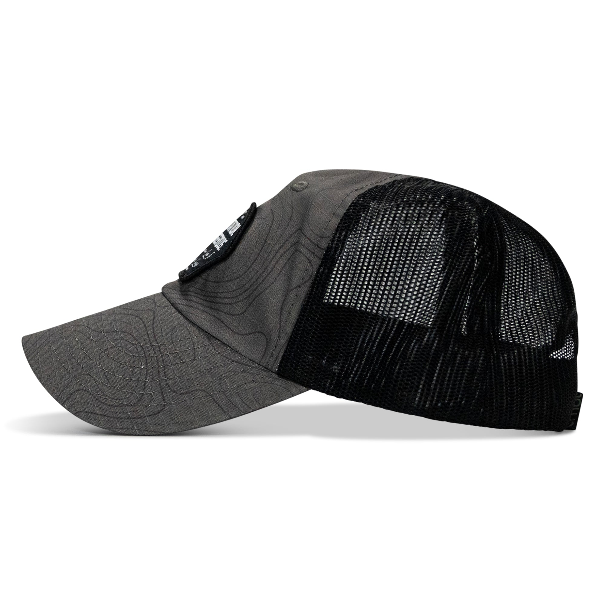 No Hesitation. Live Dangerous Patch Tactical Ripstop Mesh Snapback Hat