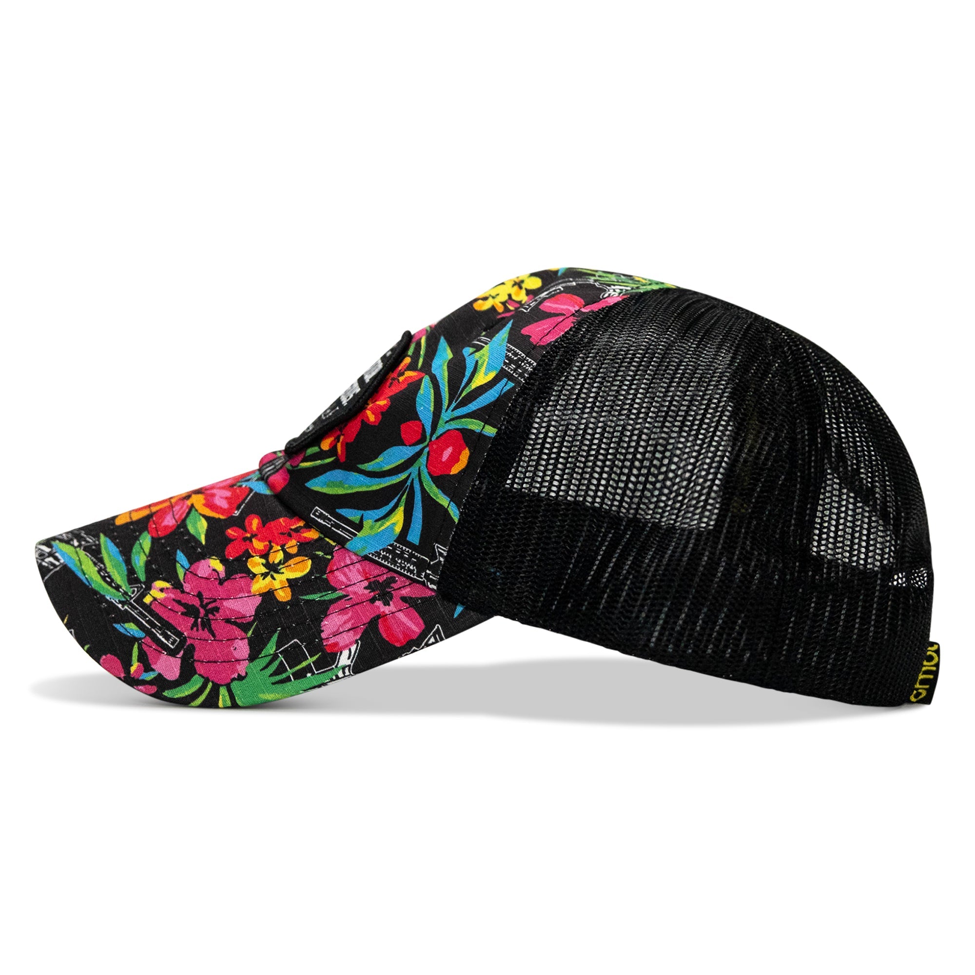 No Hesitation. Live Dangerous Patch Tactical Ripstop Mesh Snapback Hat