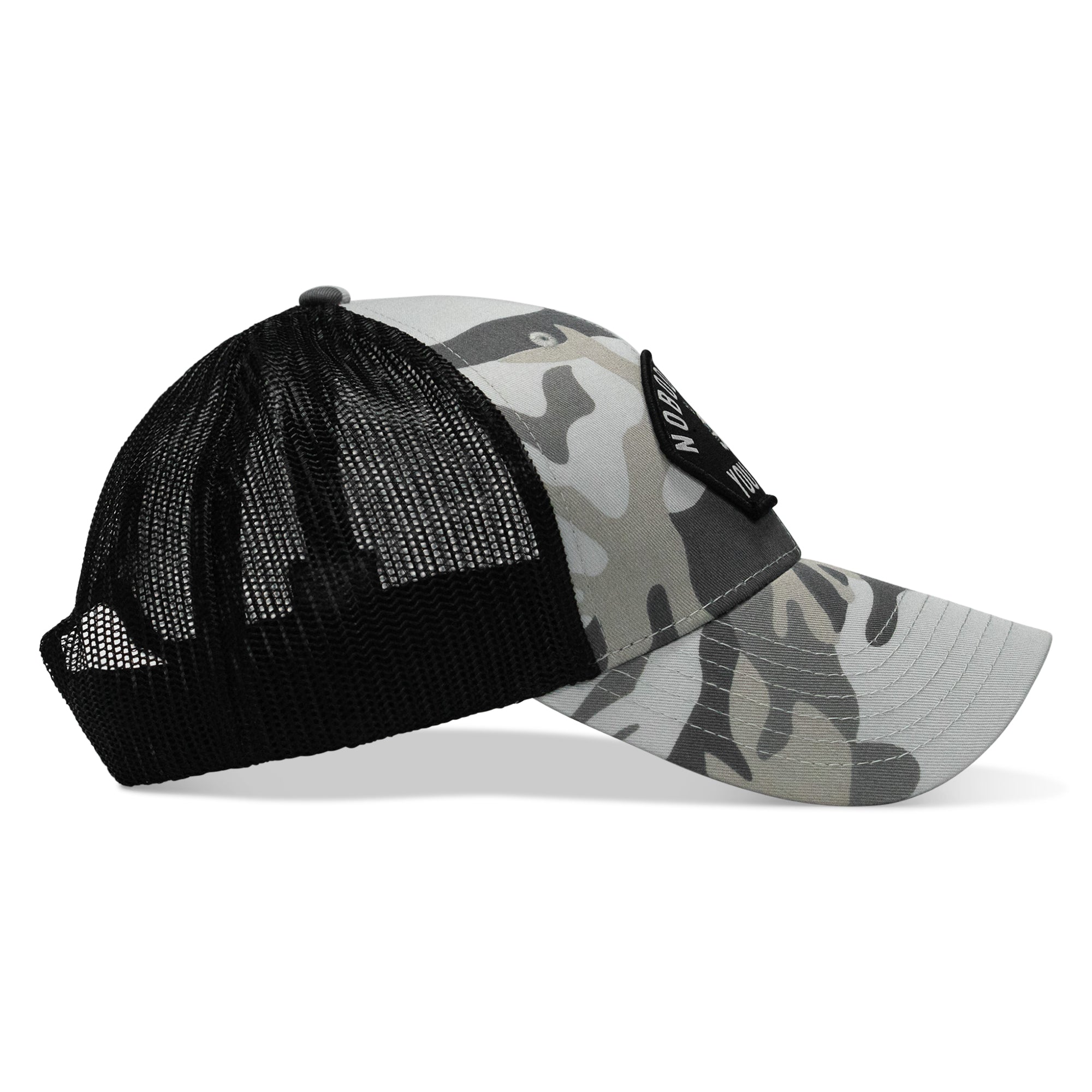 Nobody Owes You Shit Arched Skull Patch Snapback