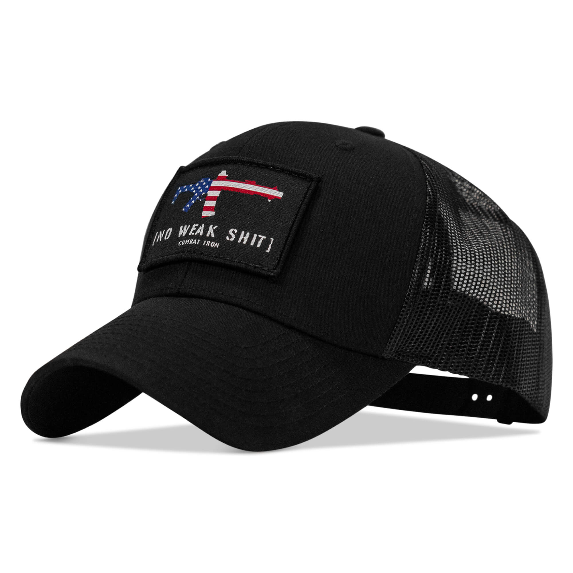 No Weak Shit Patch Snapback Hat